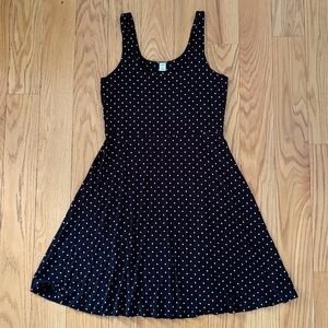 Old Navy Black Polka Dot Dress
